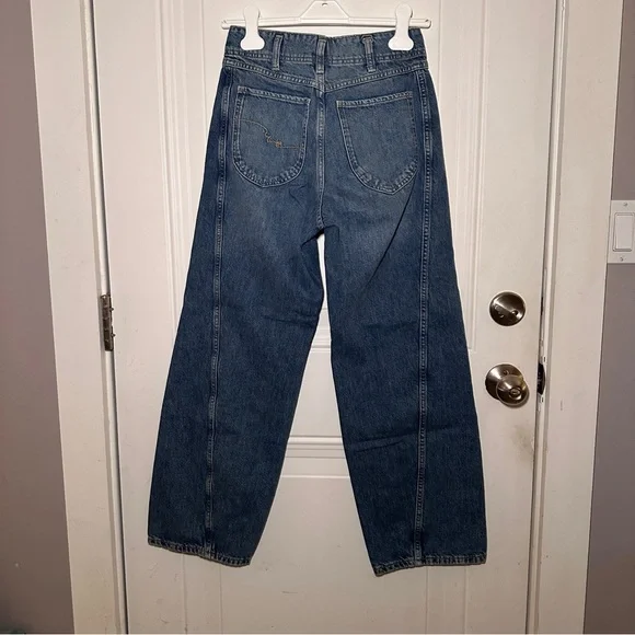 Free People Aster Straight Leg Jeans Sz 27S - Picture 8 of 11
